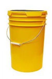 Bucket W/padded Lid-yellow Lid